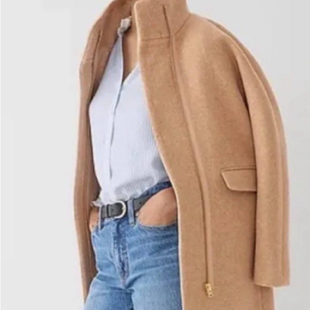J. Crew Mid length city coat